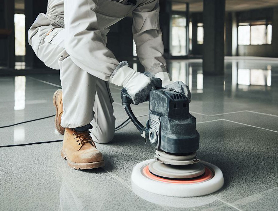 marble floor polishing